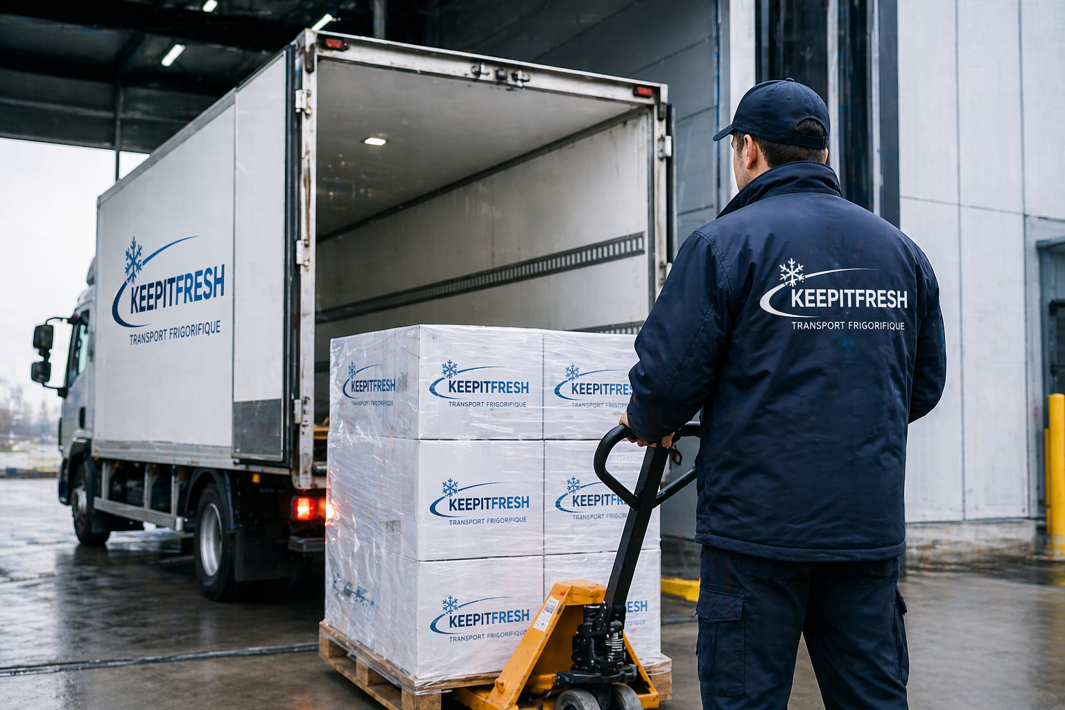 Location de camion frigorifique avec chauffeur