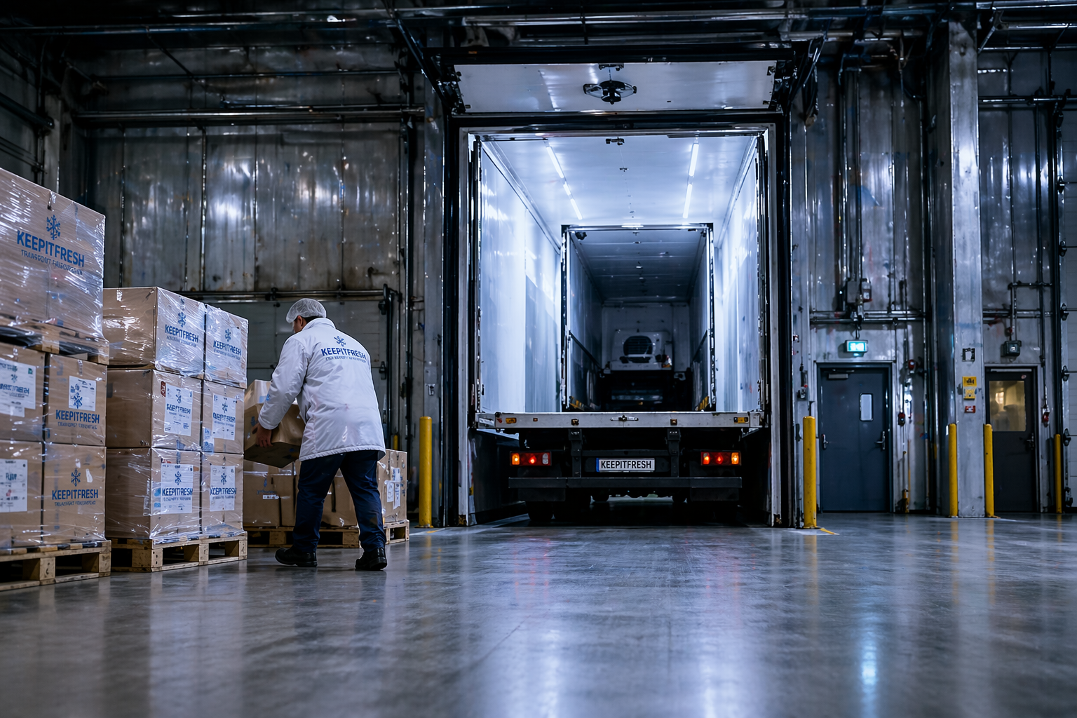 Transport frigorifique pour professionnels en Île-de-France